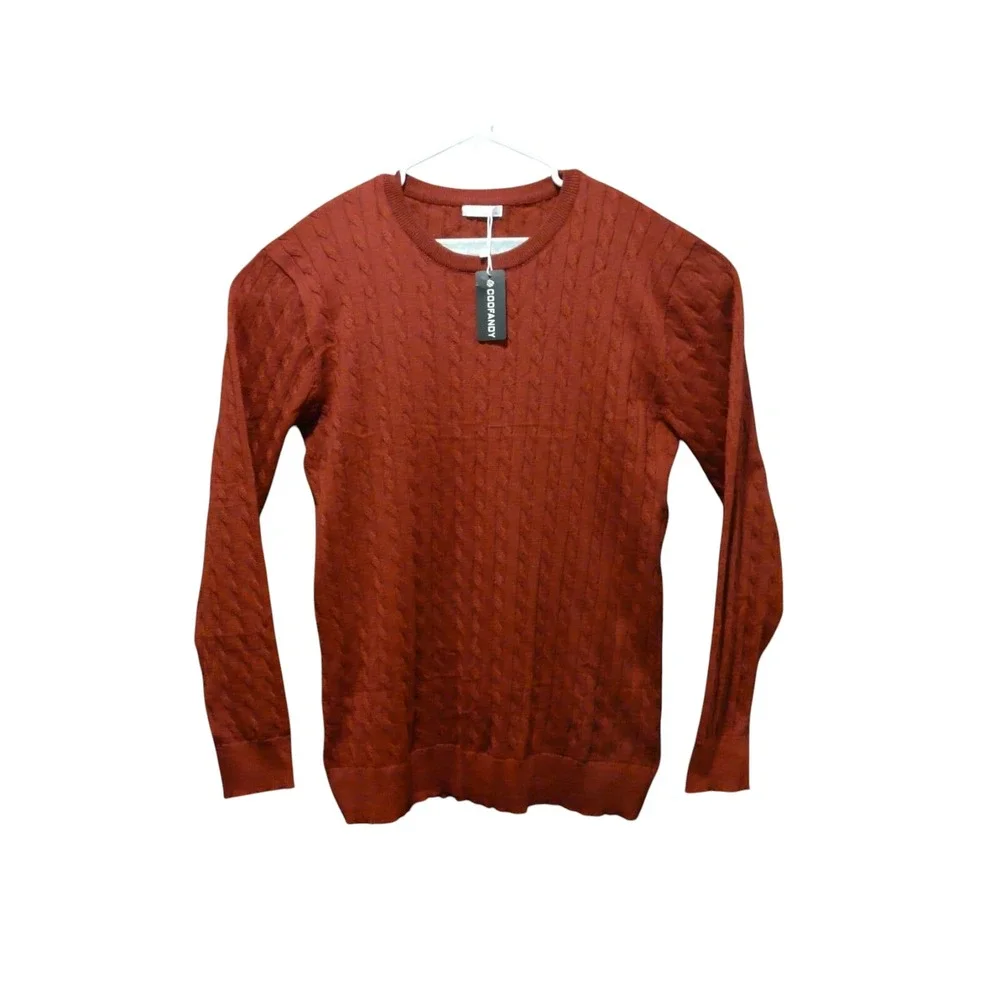 Coofandy cable knit